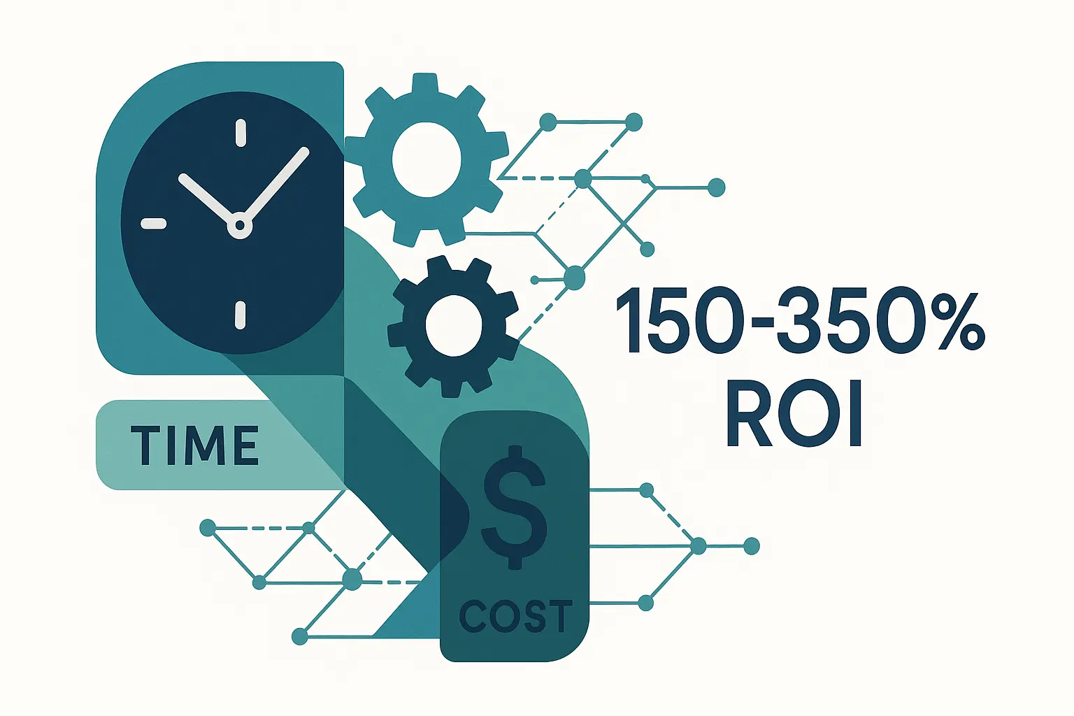 Illustration for No-Code AI ROI: How Much Time and Money Can You Really Save?