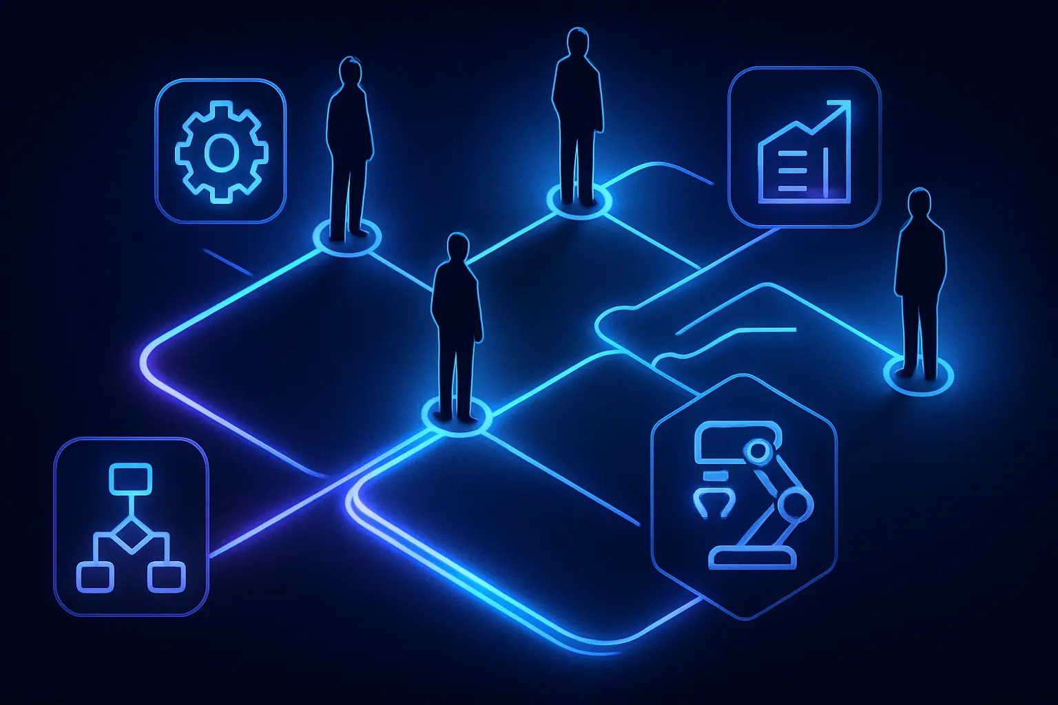 Illustration for AI-Driven BPM: Advanced Management With No-Code Tools (2024 Edition)