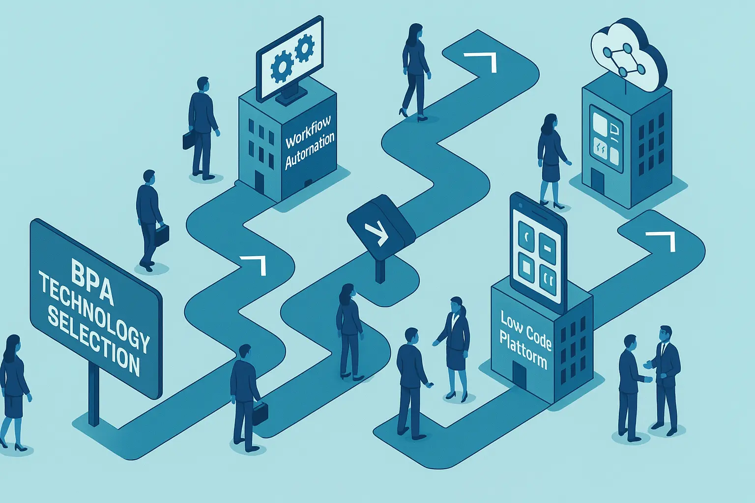 Illustration for How to Choose Your BPA Tech Stack: Beginner's Enterprise Guide 2024