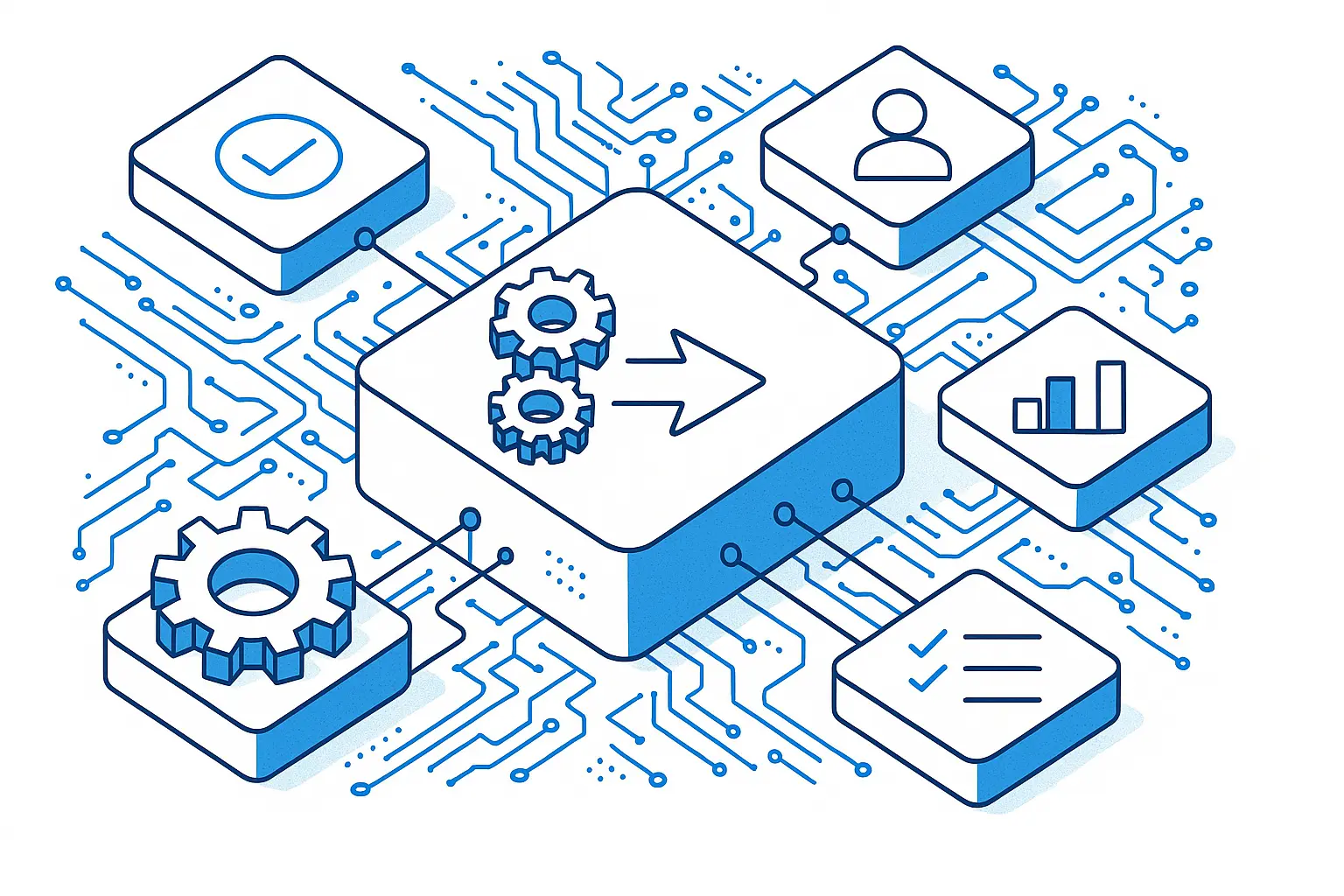 Illustration for Automate SaaS Tasks Effortlessly: No-Code AI for Beginners (2024)