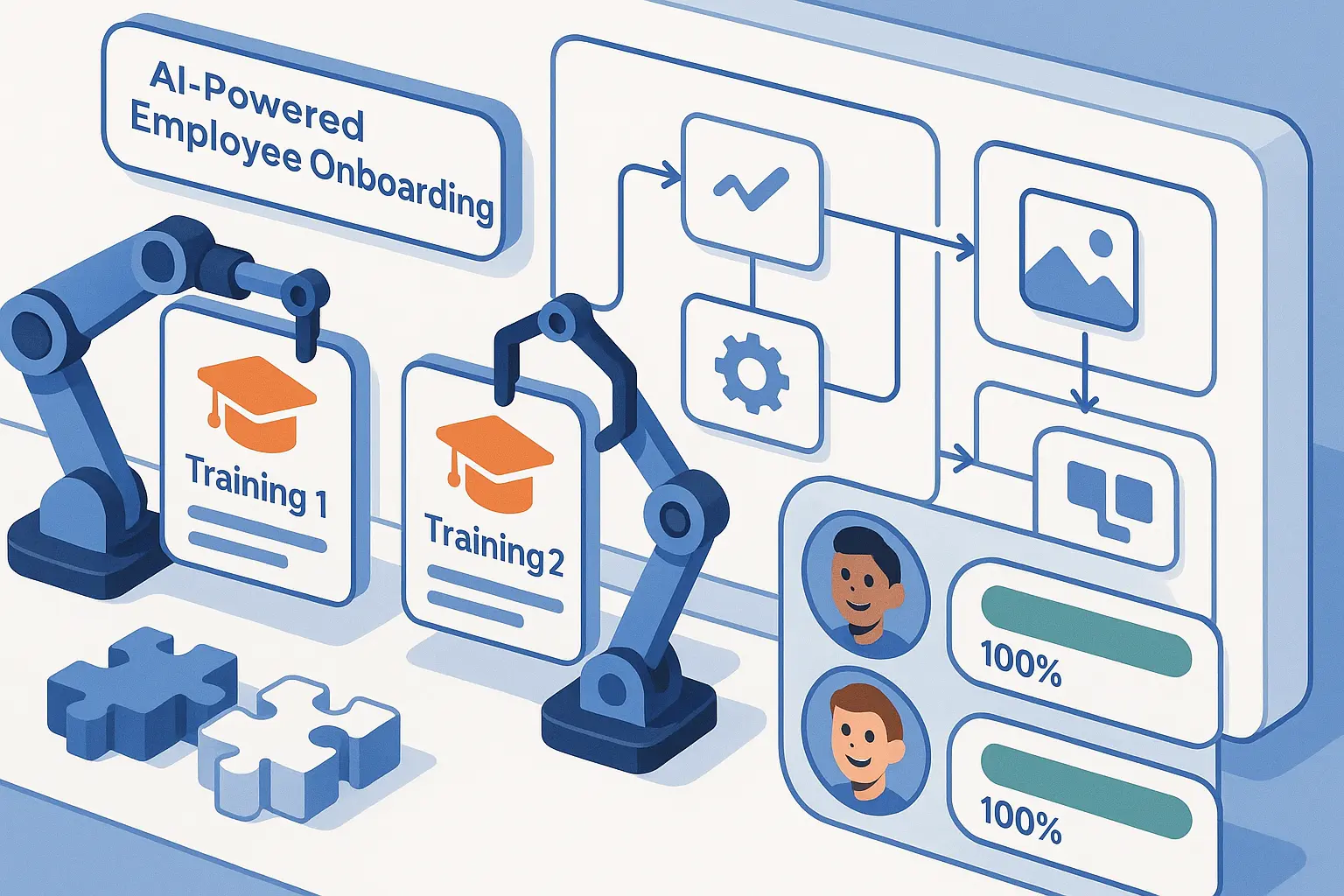 Illustration for Revolutionize Employee Onboarding: Build AI-Powered Training Solutions—No Coding Needed!