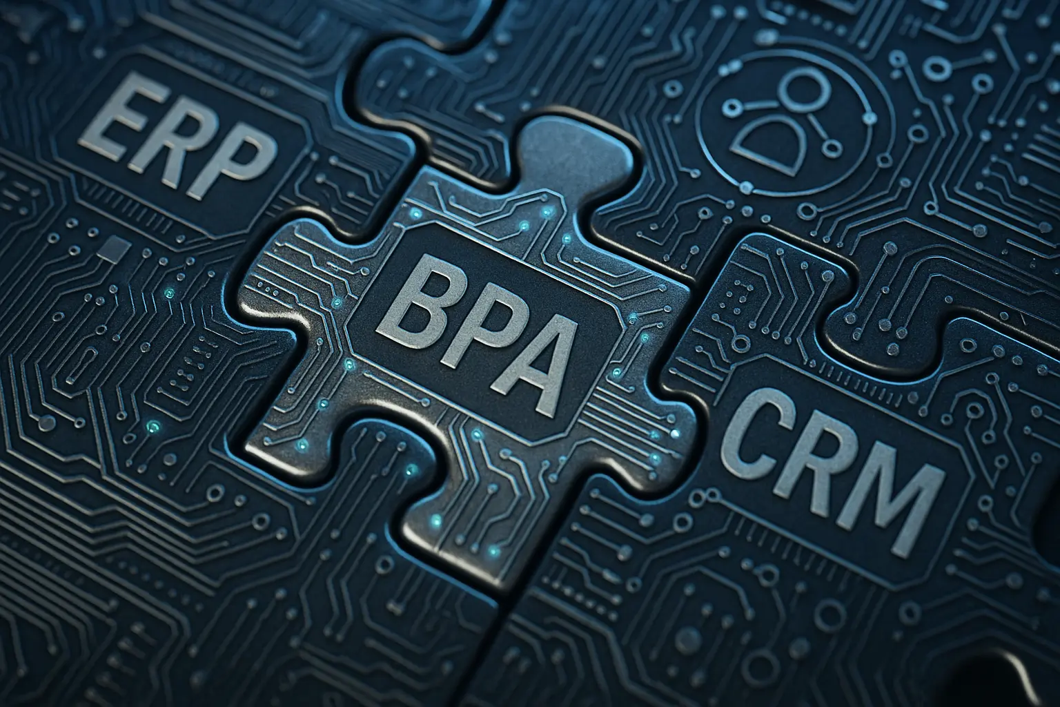 Illustration for ERP & CRM Integration: Streamlining Data with BPA Solutions